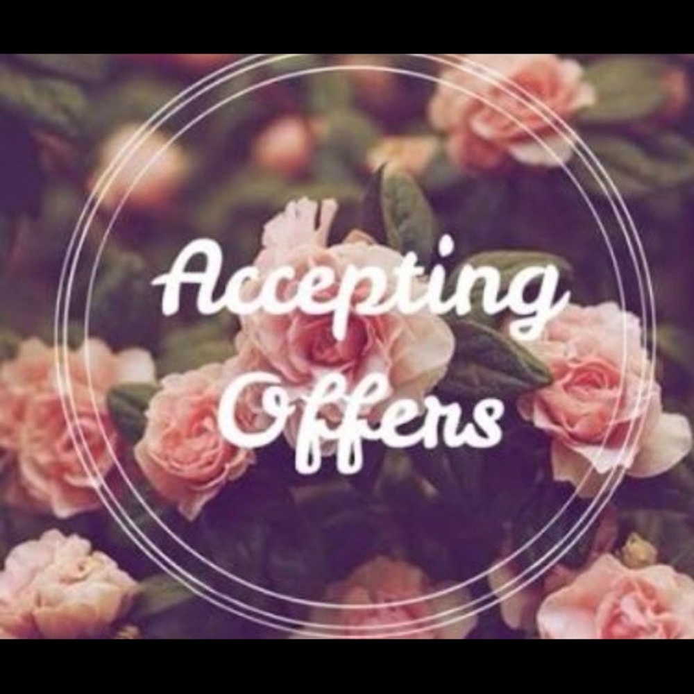 All offers welcome 😊